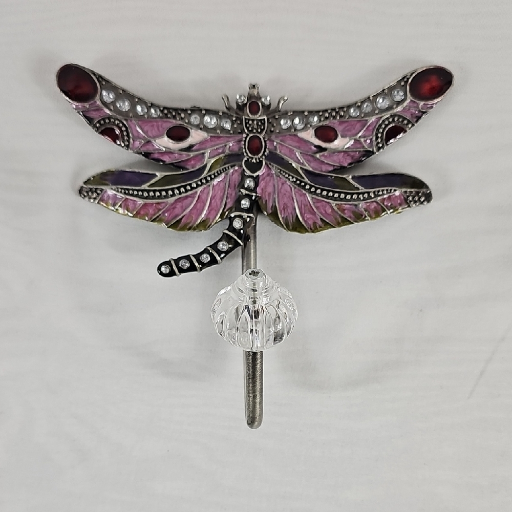 Jeweled Dragonfly Wall Hook